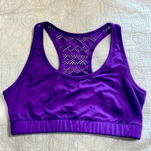Zyia Purple Bomber Bra